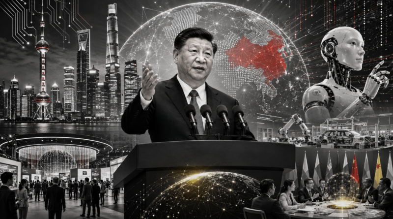 Xi Jinping at AI Summit this week
