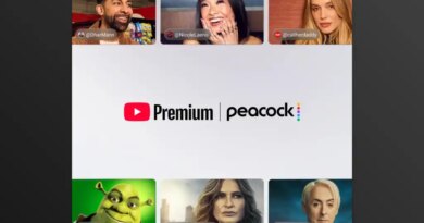 YouTube Premium and Peacock graphic