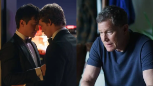 Dylan Walsh gets in trouble after spilling filming details