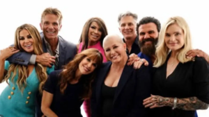 Erika Eleniak shares rare photo with original cast