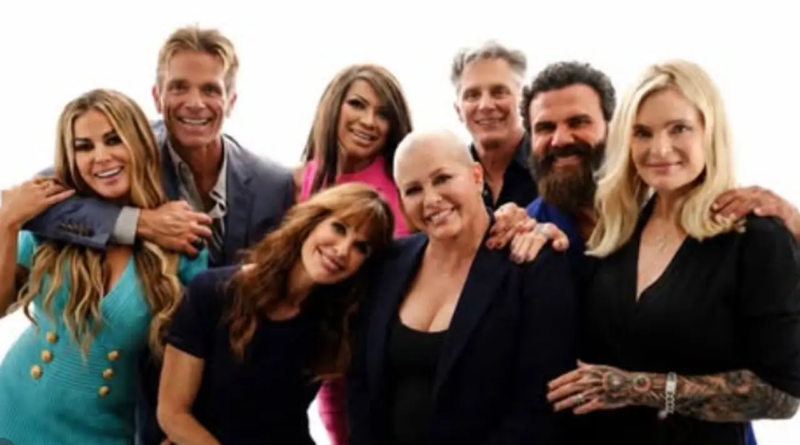 Erika Eleniak shares rare photo with original cast
