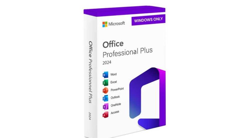 Microsoft Office 2024 Professional Plus for Windows: Lifetime License