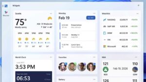 Windows Widgets