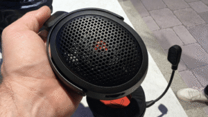HyperX Cloud Alpha Air open back closeup