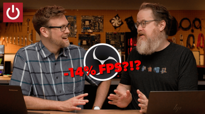 Adam and Will discussing OBS streaming