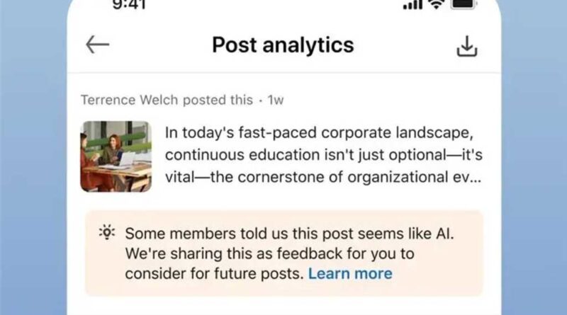 linkedin post analytics ai