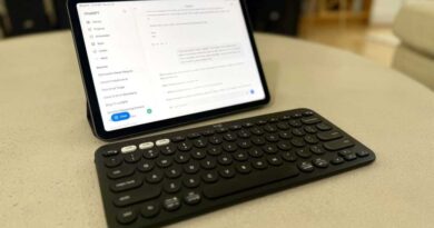 ChatGPT on a tablet