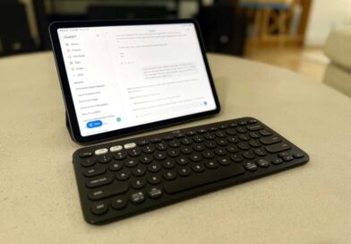 ChatGPT on a tablet