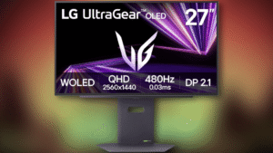 LG OLED monitor 27GX790A-B 480hz
