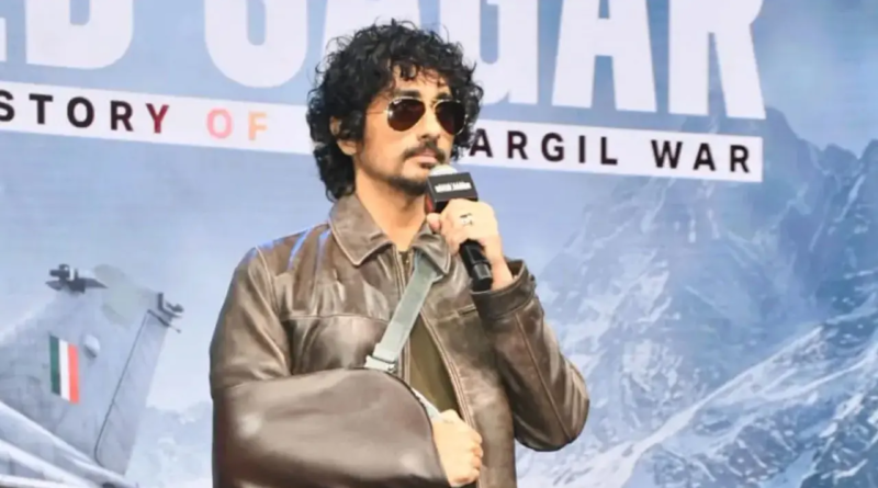Siddharth calls being a part of Operation Safed Sagar an 'unbelievable privilege'