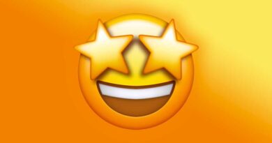 Apple starry eyes emoji