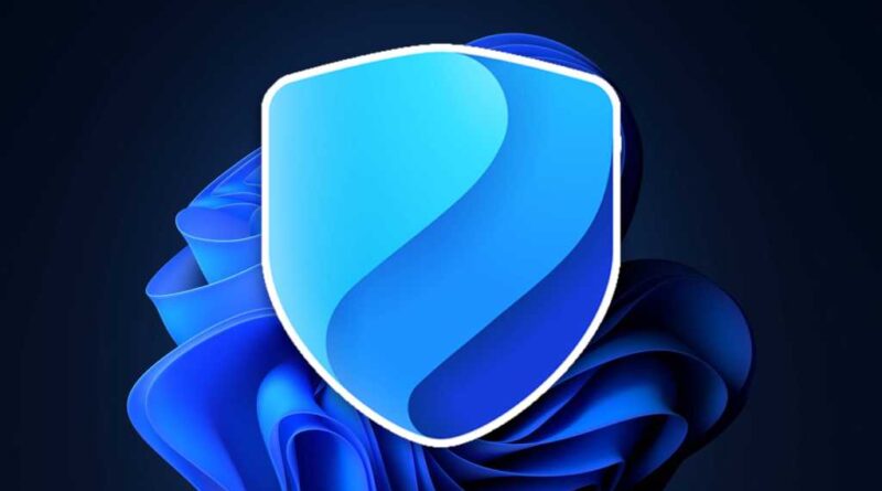 Microsoft Defender Antivirus on Windows 11 dark background