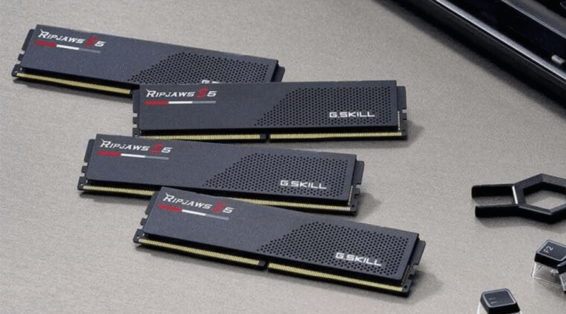 G,skill DDR5 RAM DIMMs