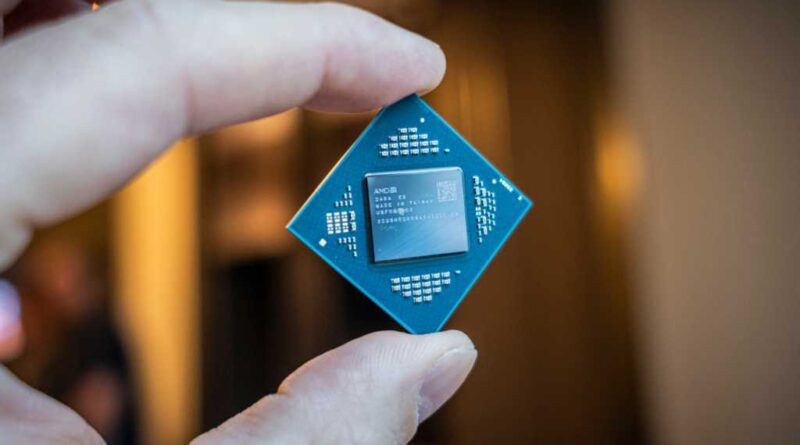 Radeon RX 9060 chip shot