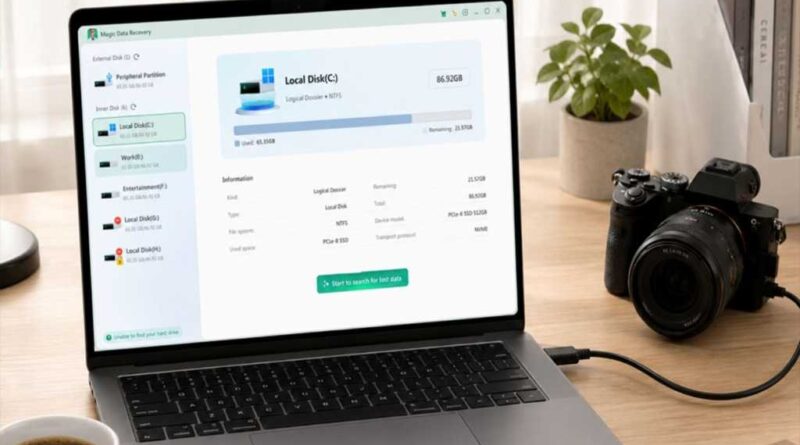 Magic Data Recovery Pro Edition: Lifetime License for Windows