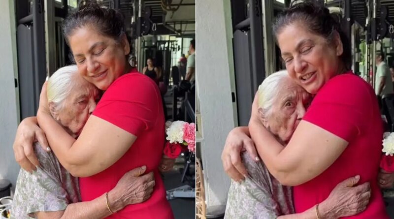 Archana Puran Singh gets a sweet birthday surprise from her mother