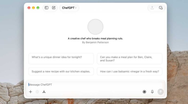 ChatGPT custom GPT