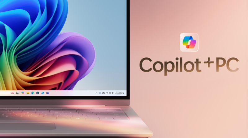 Microsoft Copilot Plus PC branding promo image