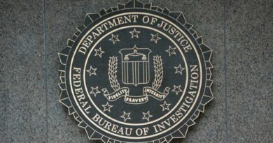 FBI logo on a wall