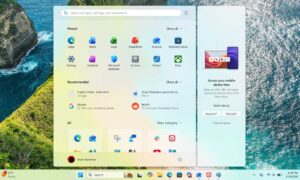 Windows 11 Start and Taskbar
