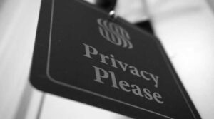 Privacy Please sign