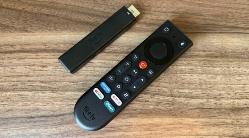 Fire TV Stick 4K (2026) and remote