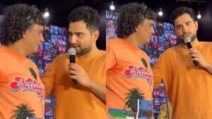 Mukesh Chhabra kisses Samay Raina's hand post India's Got Latent 2 controversy