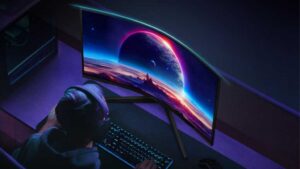 Samsung Odyssey G55C gaming monitor