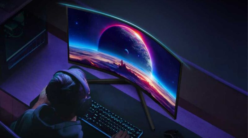 Samsung Odyssey G55C gaming monitor