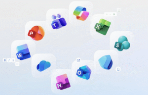 Microsoft 365 app icons Oct. 2025