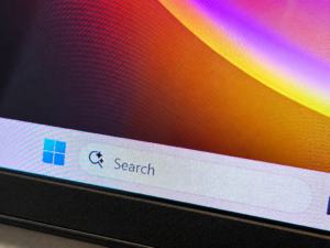 Windows search bar edit